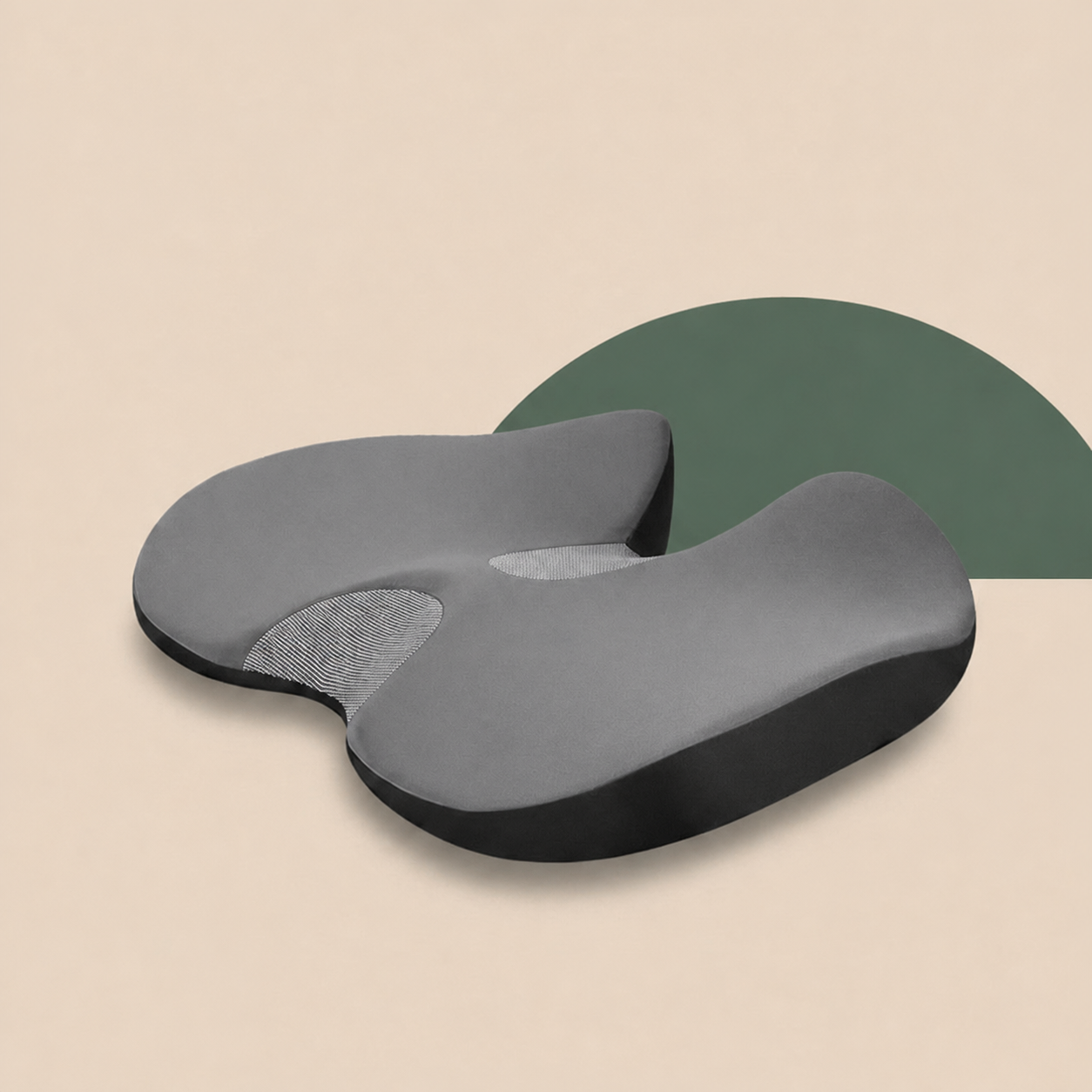 Comfortabel memoryfoam-autostoelkussen
