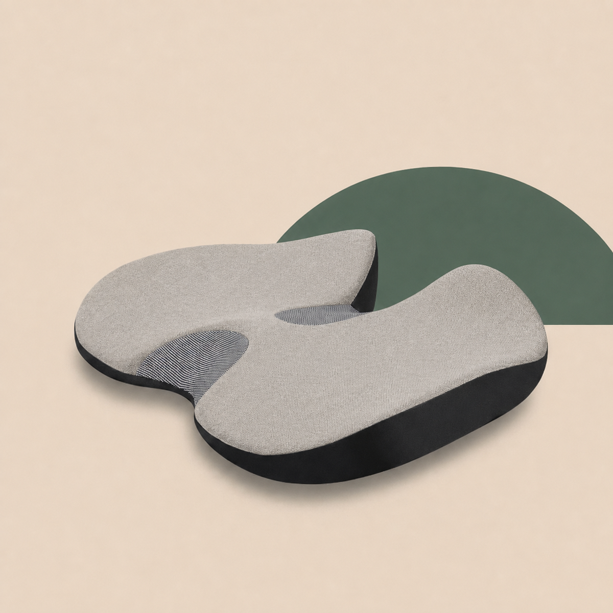 Comfortabel memoryfoam-autostoelkussen