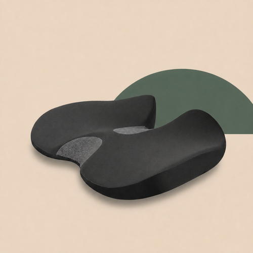 Comfortabel memoryfoam-autostoelkussen